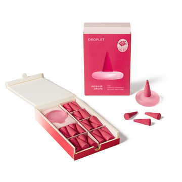 DROPLET Rose Incense Drops | 26 Cones - 0