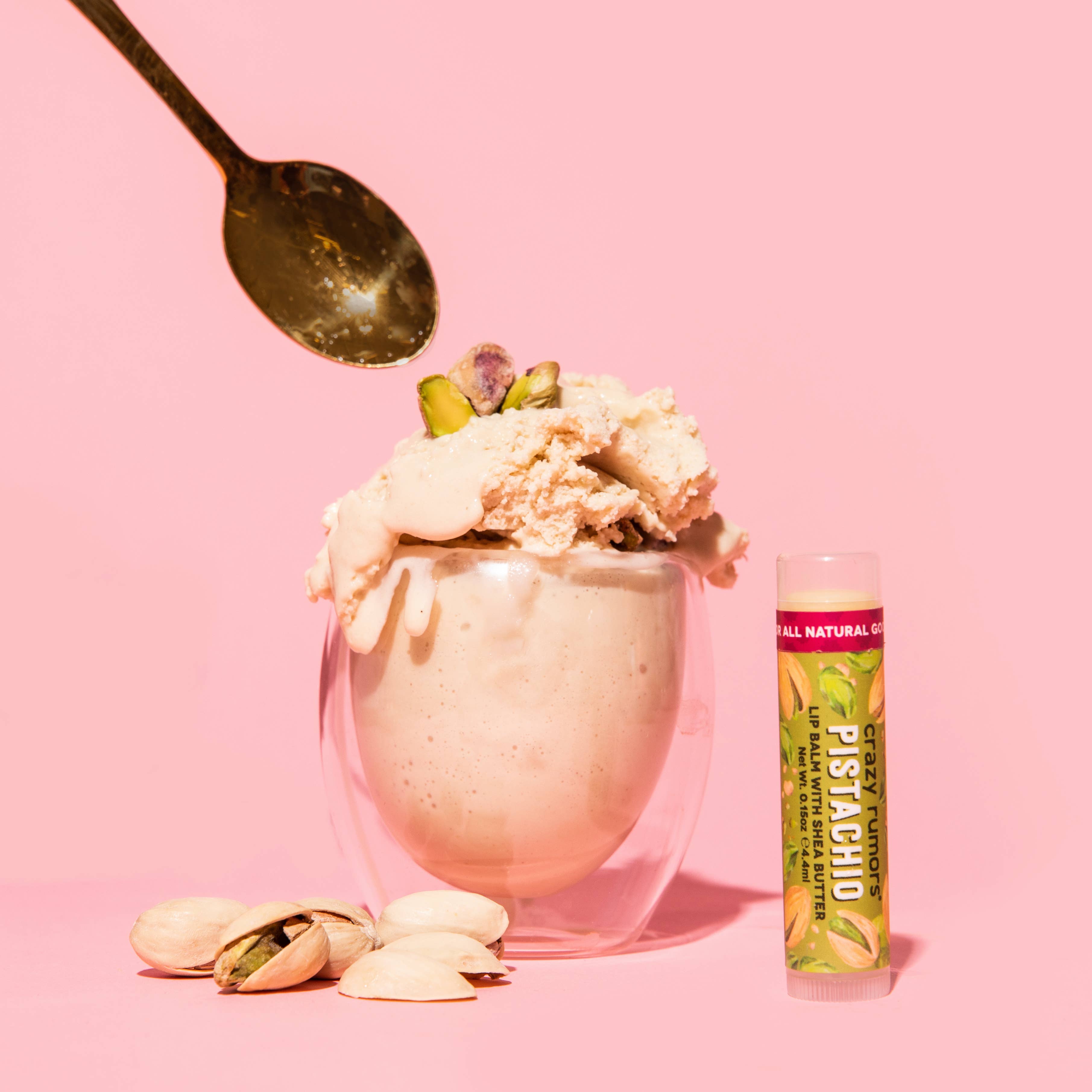 Pistachio Crazy Rumors Lip Balm