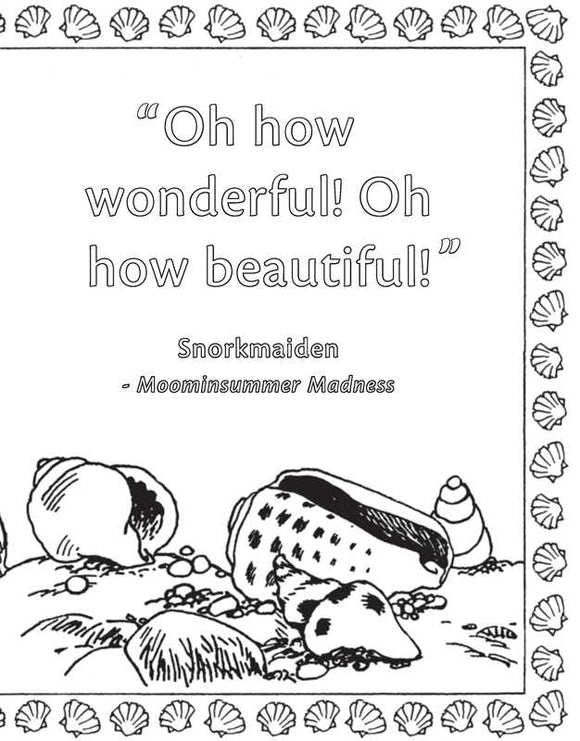 Moomin Coloring Book
