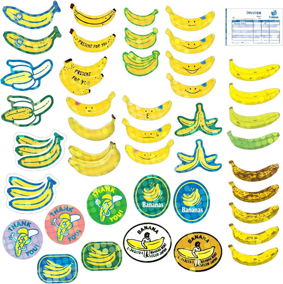 Banana Hako Sticker Box