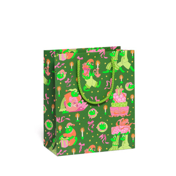 Frog Christmas Gift Bag