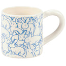 Rabbit Pattern Mug-1