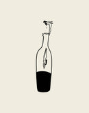 "Wine Dive" Minimal Modern Art Print-3