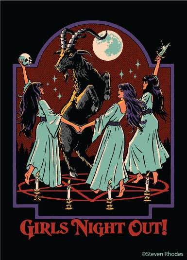 Girls Night Out Magnet