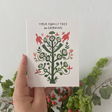 Your Family Tree Is Growing Card - 0