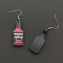 Neuro Spicy Hot Sauce Earrings-2