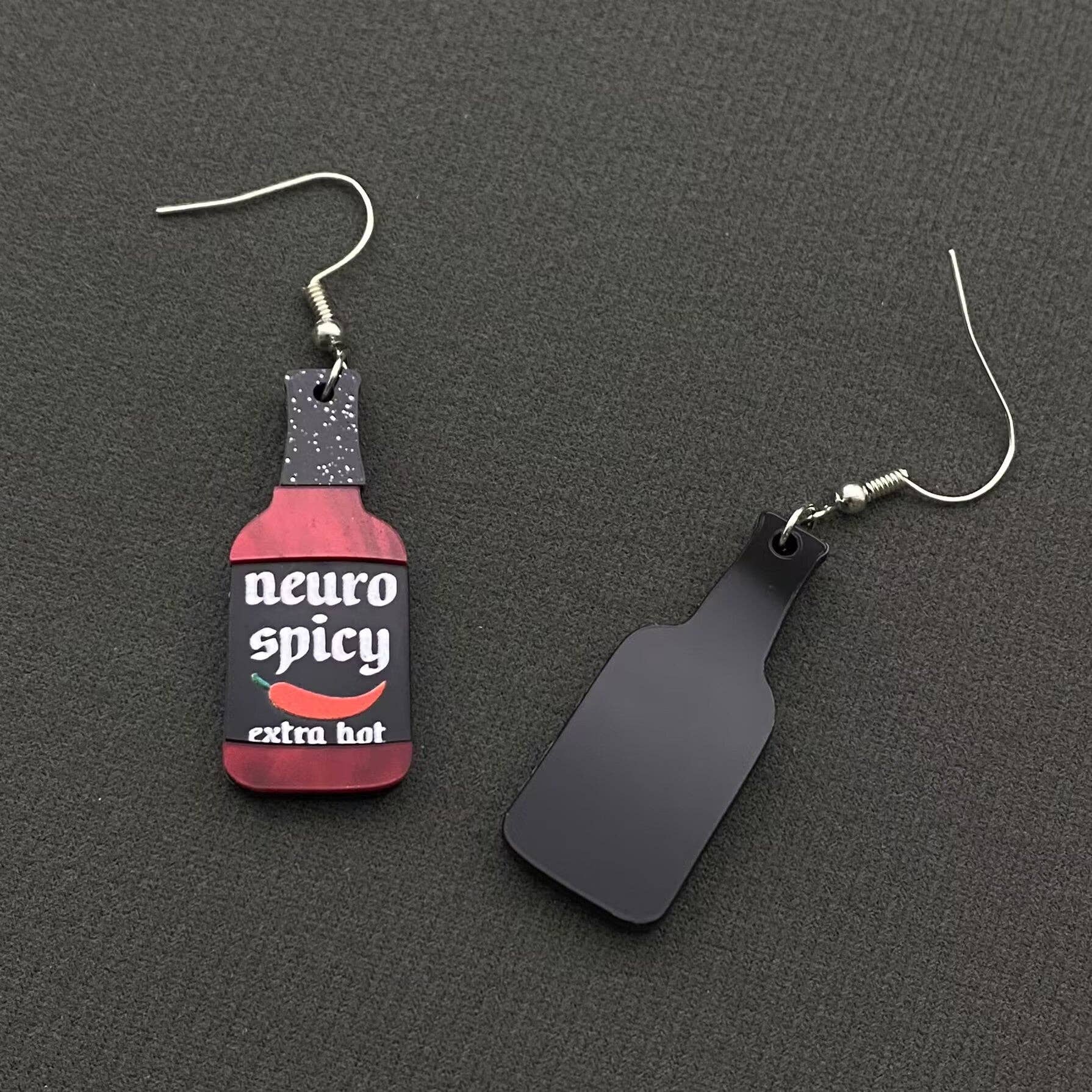 Neuro Spicy Hot Sauce Earrings - 0