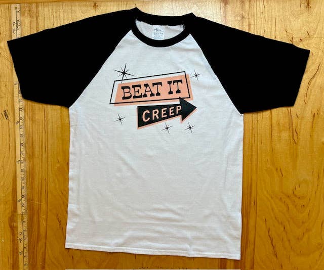 Beat It Creep Raglan Tee