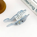 Sleepy Manatee Hair Claw Clip-4