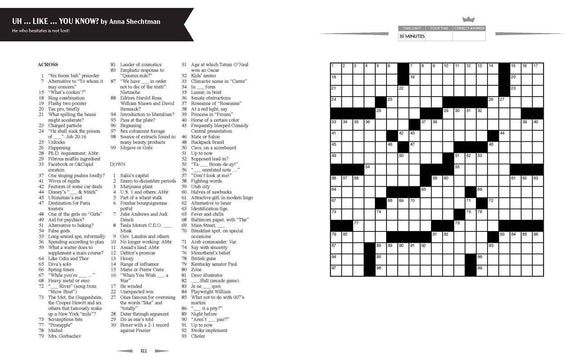 Competitive Crosswords
