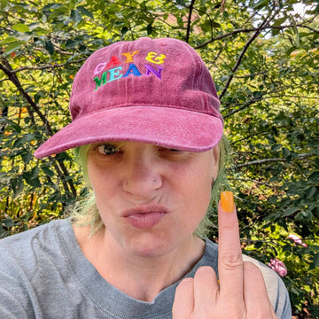 Gay & Mean Dad Hat - 0