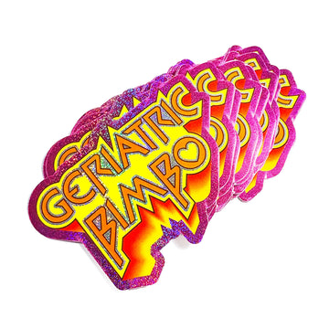 Geriatric Bimbo Retro Sticker - 0