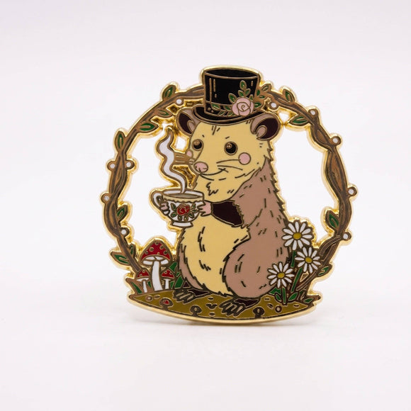 Mr. Fancy Possum Pin