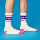 Diva Gym Crew Socks-7