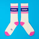 Diva Gym Crew Socks-5