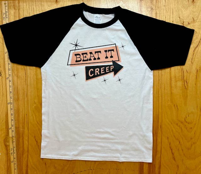 Beat It Creep Raglan Tee