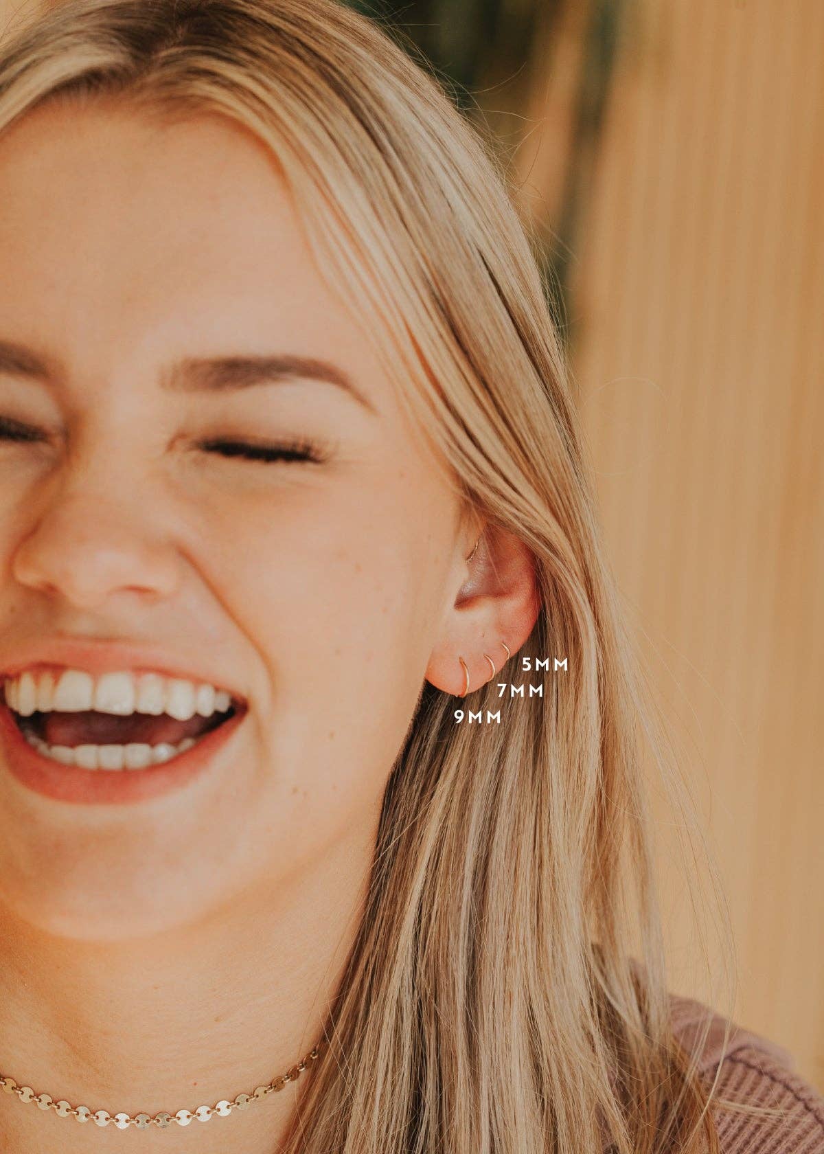 Hello Adorn: Tiny Hoop Earrings - 0