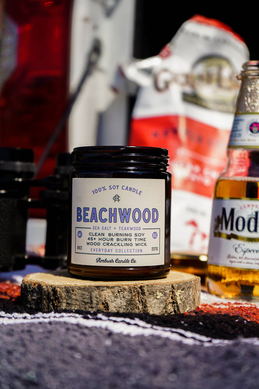 Beachwood | Sea Salt + Teakwood Candle