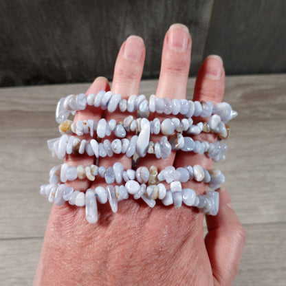 Gemstone Chip Bracelets