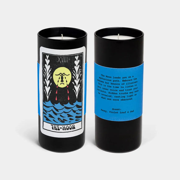 Tarot The Moon Candle - Peony, Violet Leaf + Oud Scent