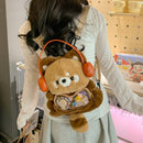Red Panda Plush Backpack-1