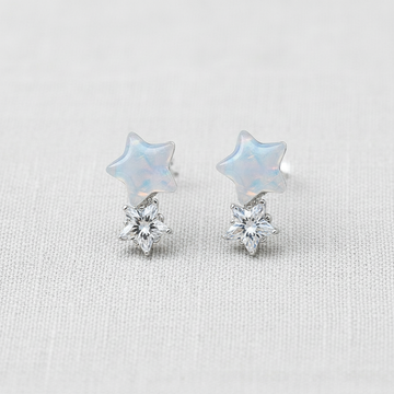 Dreamy Blue Star Earrings