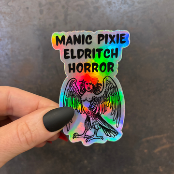 Manic Pixie Eldritch Horror Sticker - 0