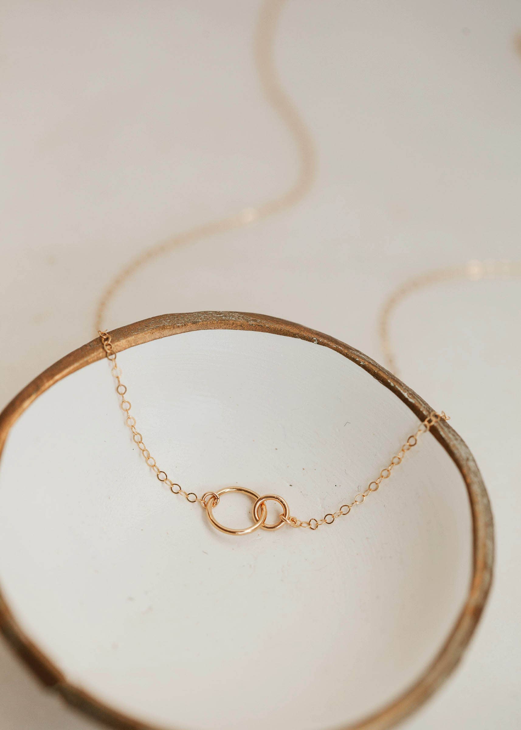 Hello Adorn: Tiny Links Necklace - 0