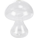 Clear Standing Mushroom Vase-2