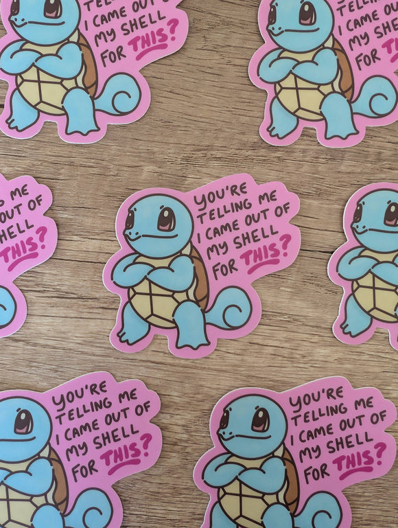 Squirtle Sticker
