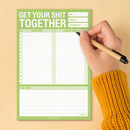 Get Your Shit Together Pad (Green)-4
