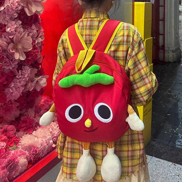 Cartoon Tomato Backpack