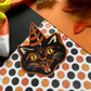 Vintage Halloween Cat Sticker