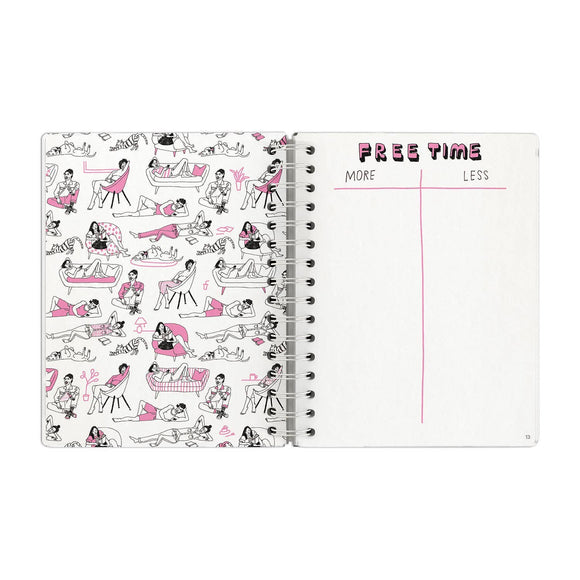 More/Less Julia Rothman Guided Journal