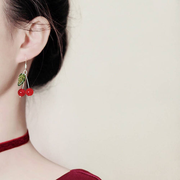 Cherry Dangle Earrings