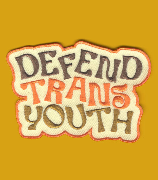 Defend Trans Youth Patch