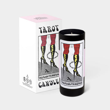 Tarot High Priestess Candle - Pomegranate, Berries + Patchouli Scent