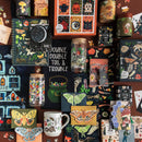 Midnight Flora & Fauna Spiral Notebook-5