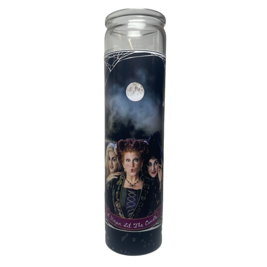 Hocus Pocus Devotional Prayer Saint Candle