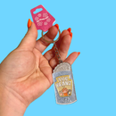 Toe Beans Glitter Keychain-1