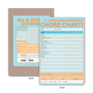 Chore Chart Big & Sticky Notepads - 0