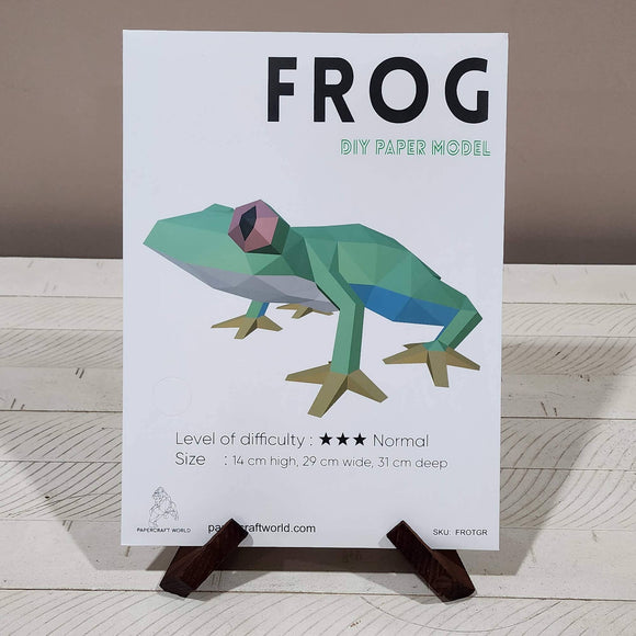 Frog PaperCraft Art Kit