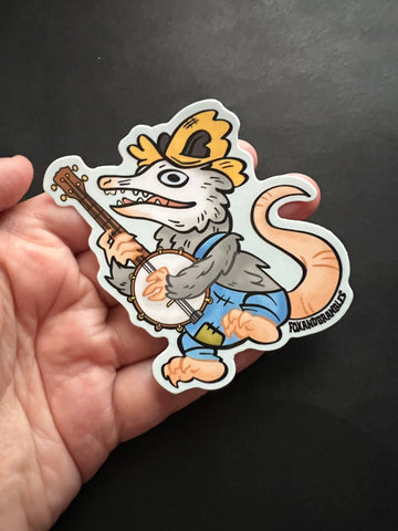 Hillbilly Possum Sticker - 0
