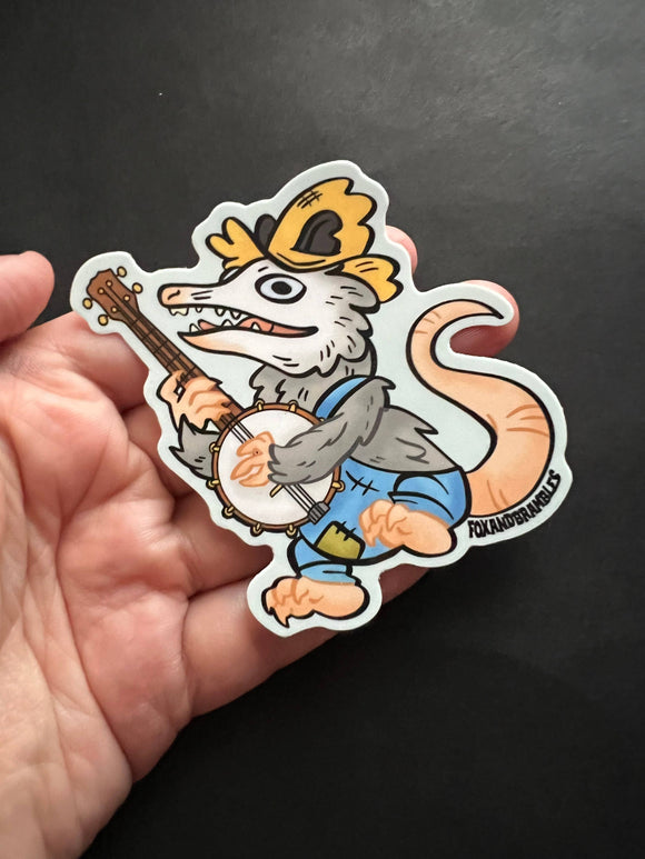 Hillbilly Possum Sticker