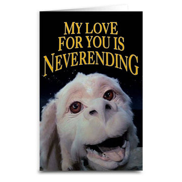 Falkor Neverending Story Card