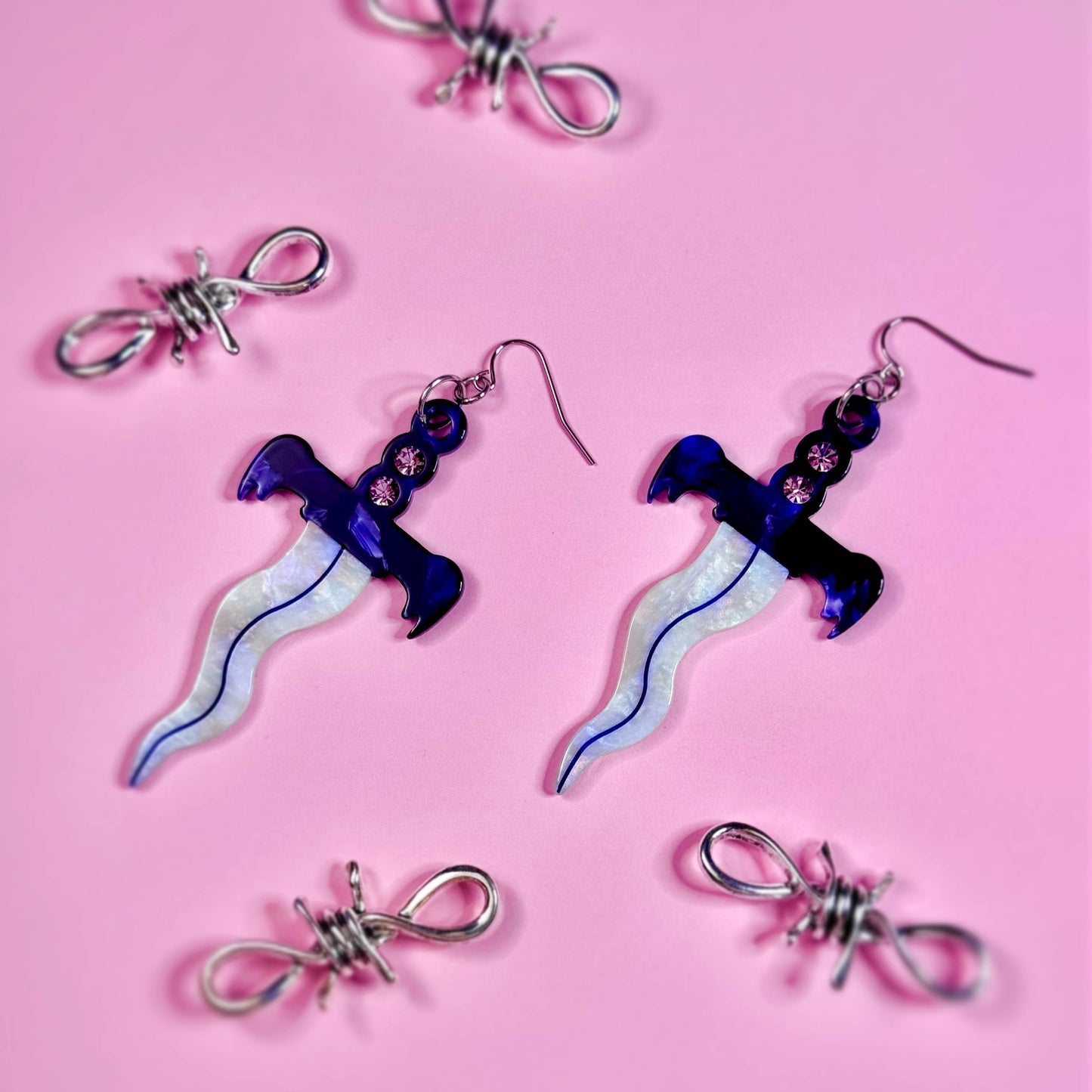Dagger Statement Earrings