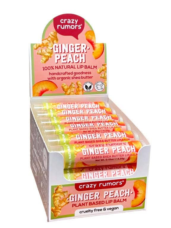 Ginger Peach Lip Balm