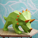 Triceratops PaperCraft Art Kit-5