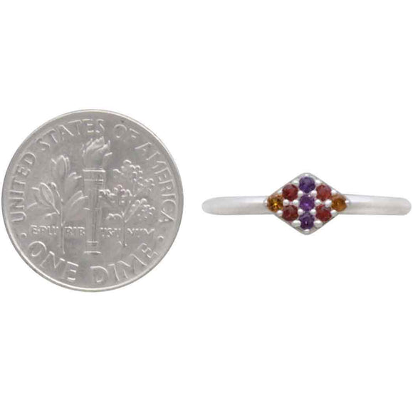 Colorful Gem Ring
