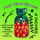 Strawberry Candy Hair Claw-4